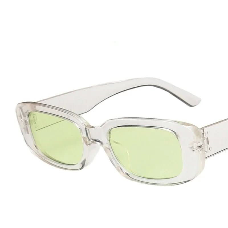 Ochelari de soare clasici, dreptunghiulari, Vinta Shade — lentile anti-reflexie UV400, protecție împotriva razelor UV