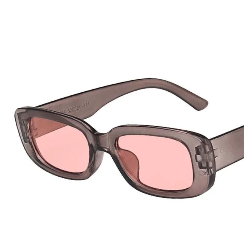 Ochelari de soare clasici, dreptunghiulari, Vinta Shade — lentile anti-reflexie UV400, protecție împotriva razelor UV