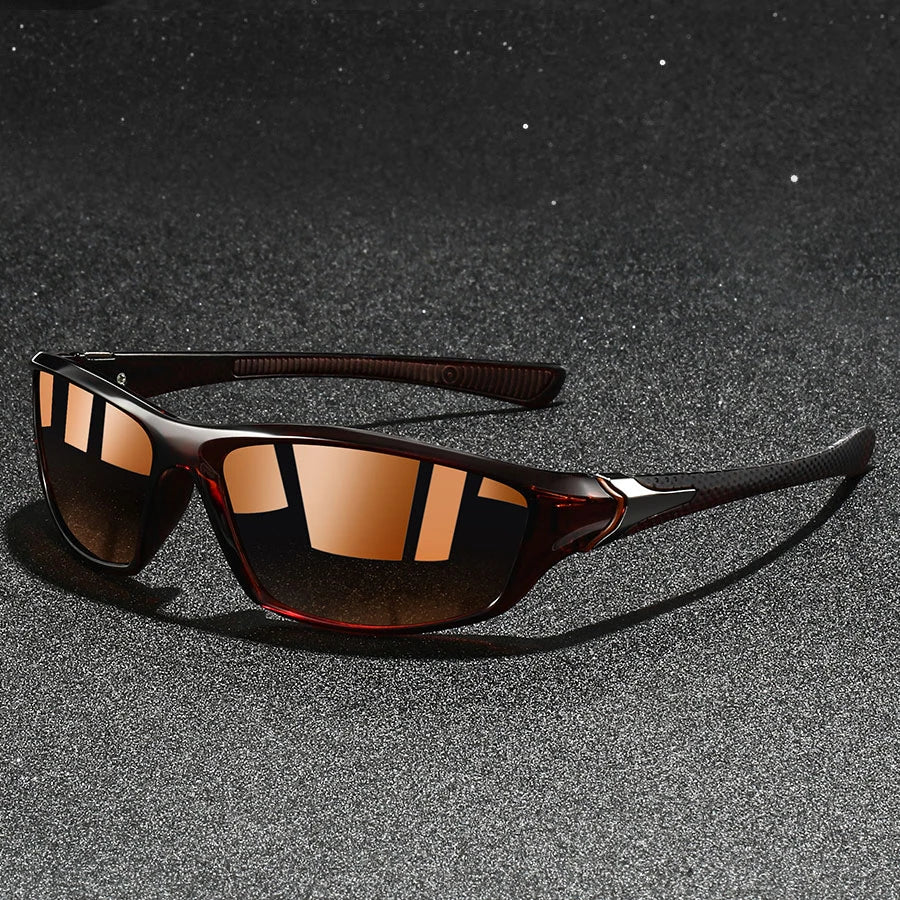 VISIONEDGE Polarized Sunglasses — UV400 Protection, Rubber Grip