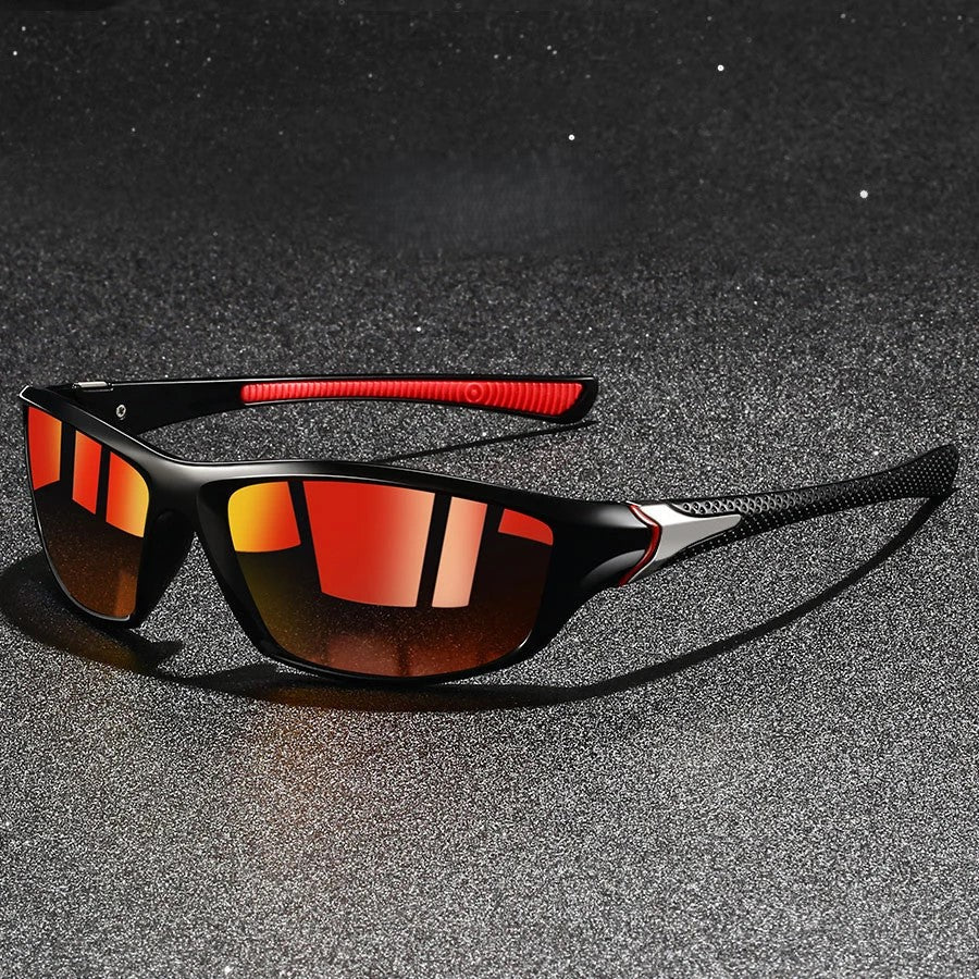 VISIONEDGE Polarized Sunglasses — UV400 Protection, Rubber Grip