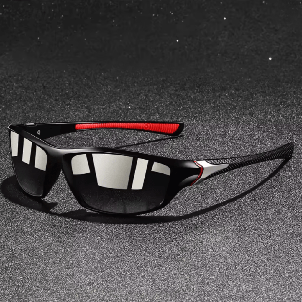 VISIONEDGE Polarized Sunglasses — UV400 Protection, Rubber Grip