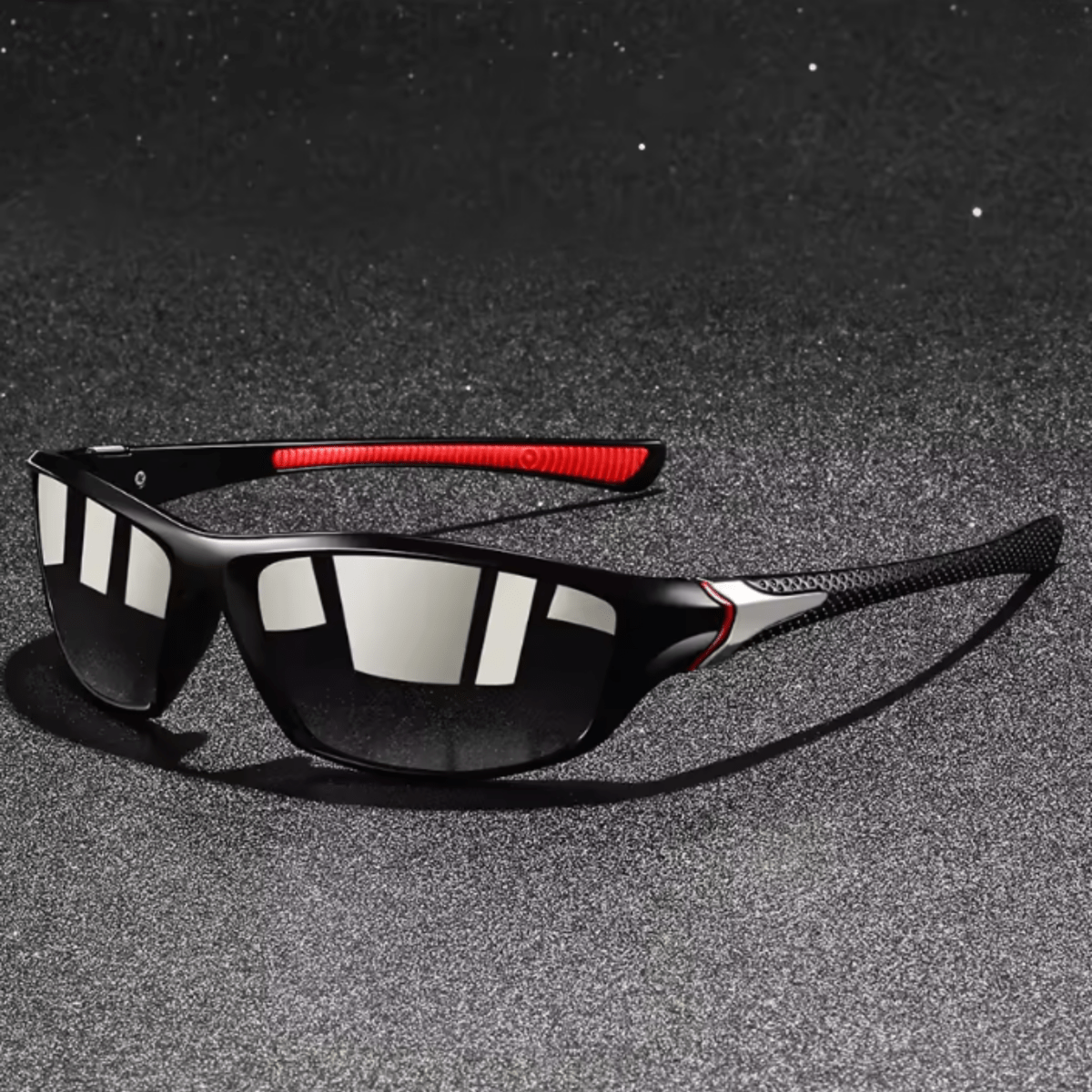 VISIONEDGE Polarized Sunglasses — UV400 Protection, Rubber Grip