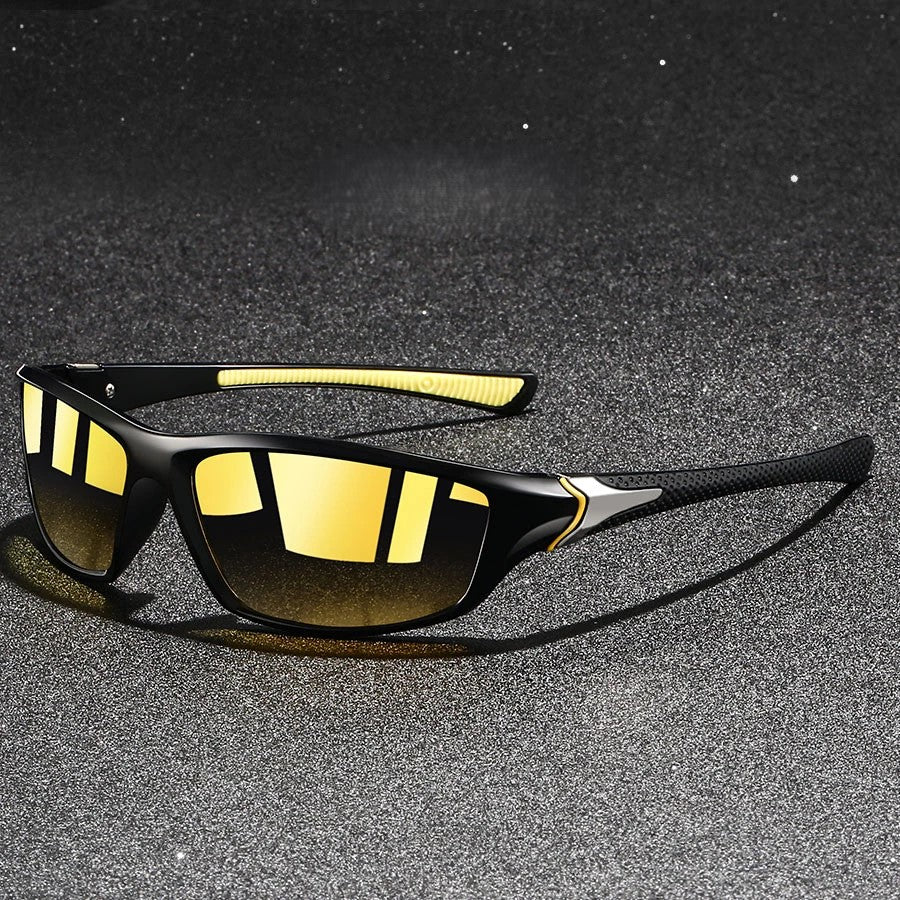 VISIONEDGE Polarized Sunglasses — UV400 Protection, Rubber Grip