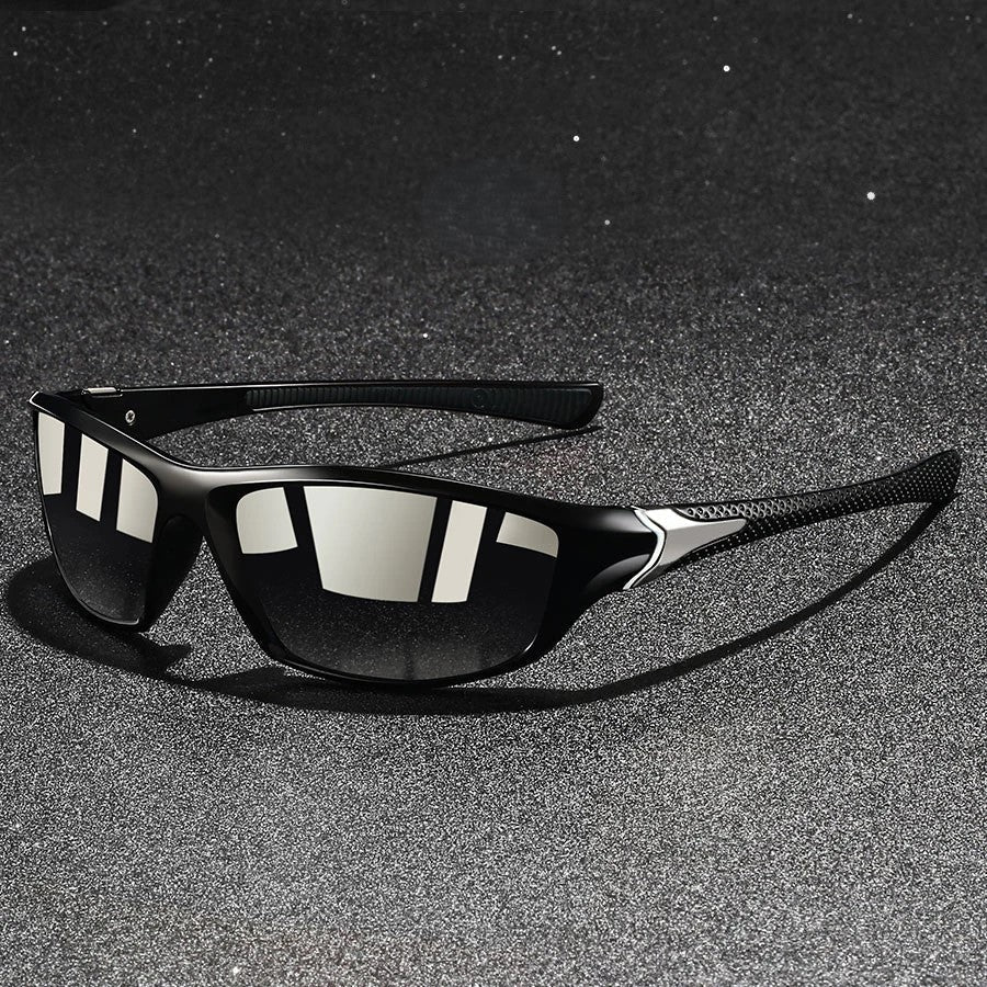 VISIONEDGE Polarized Sunglasses — UV400 Protection, Rubber Grip