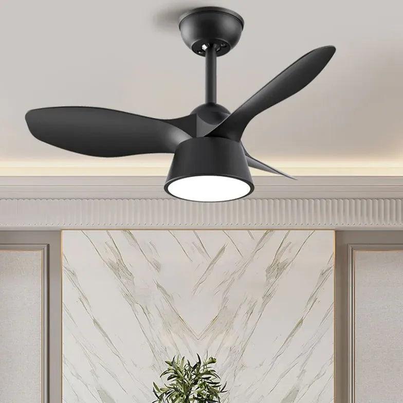 LED-loftventilatorlampe med ventilator til stuen | boxzora