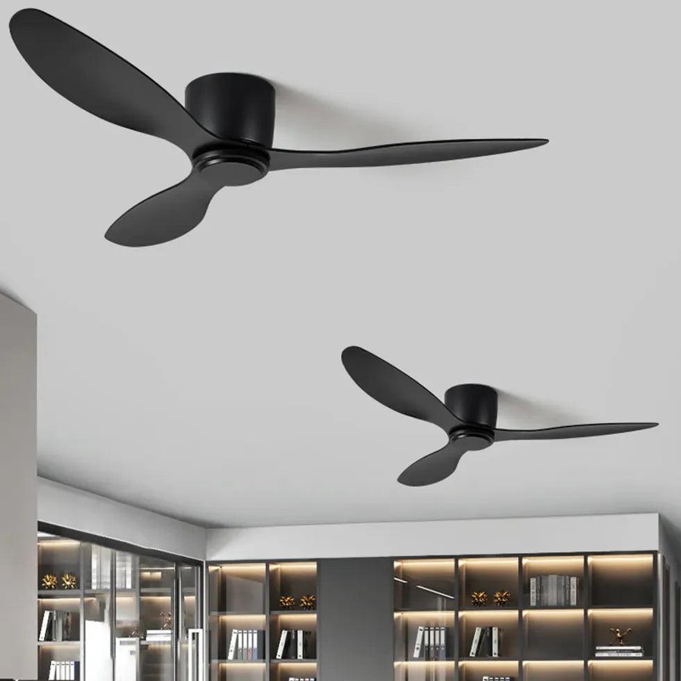 Ventilador de techo moderno con luz y diseño silencioso con inversor | boxzora