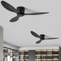 Ventilador de techo moderno con luz y diseño silencioso con inversor | boxzora