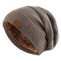 Luna Warm Winter Beanie — Fleece Interior, Soft Knit Fabric