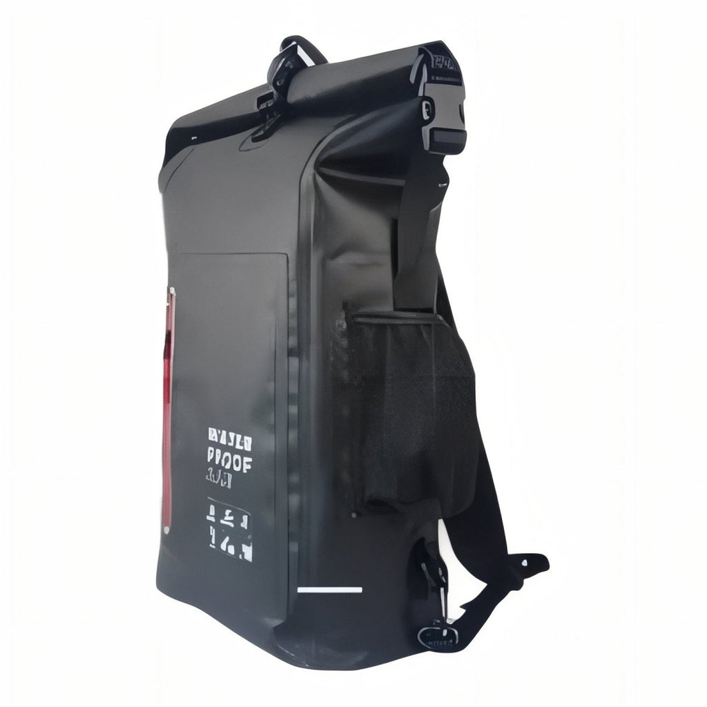 Mochila de caminhada impermeável de 25 L — Estrutura em PVC 500D, costuras soldadas a quente, fecho enrolável