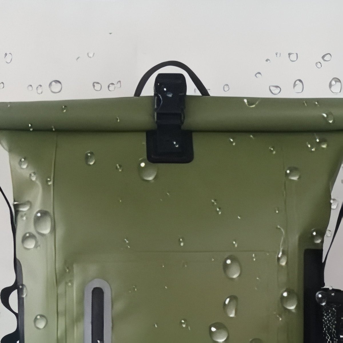 Zaino da trekking impermeabile da 25 L — rivestimento in PVC 500D, cuciture termosaldate, chiusura roll-top