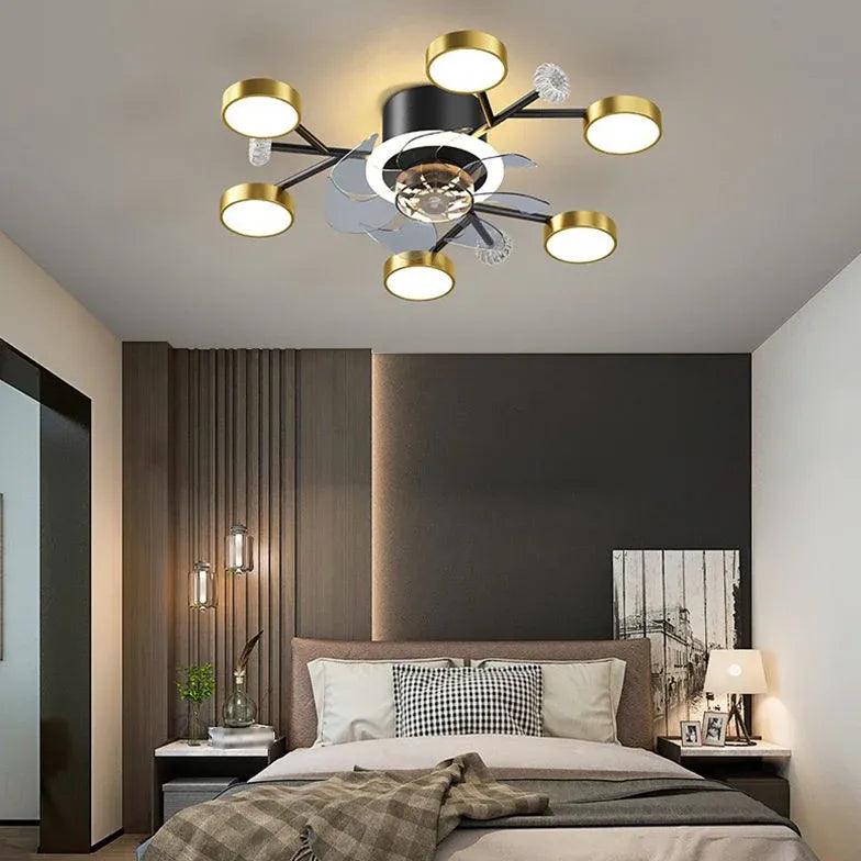 Modern Ceiling Fan With Light For Bedroom | boxzora