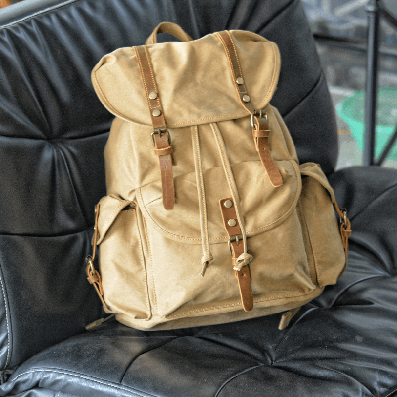 WessPack Military Leather Backpack — Robust Build & Reliable Hardware