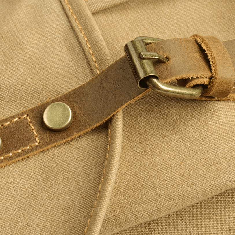 WessPack Military Leather Backpack — Robust Build & Reliable Hardware