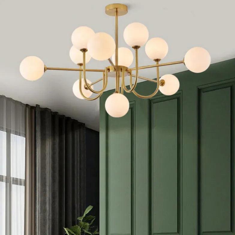 Moderne Glas-Kronleuchte für das Wohnzimmer | boxzora