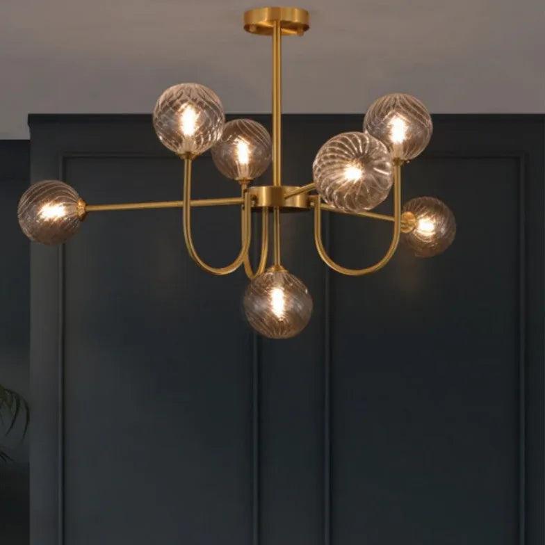 Moderne Glas-Kronleuchte für das Wohnzimmer | boxzora