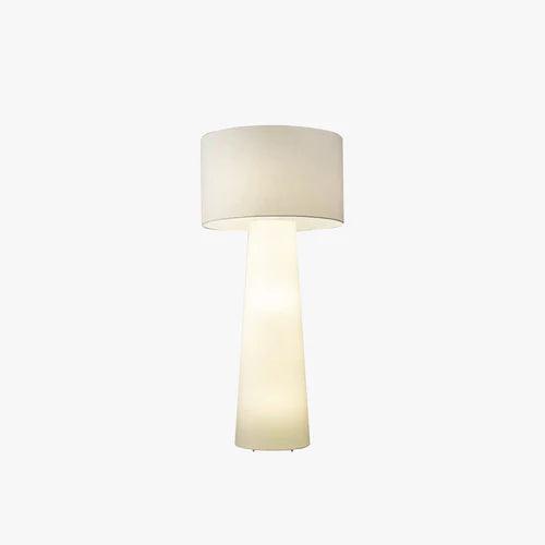 Moderne schlichte Stehlampe mit Stoffschirm | boxzora