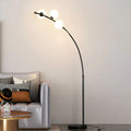 مصباح أرضي LED ذهبي عصري لغرفة المعيشة | بوكسزورا