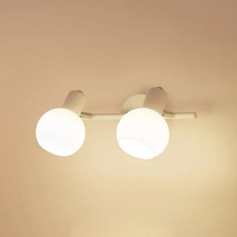 Minimalistyczna biała lampa LED do obrazów, bez wiercenia | boxzora