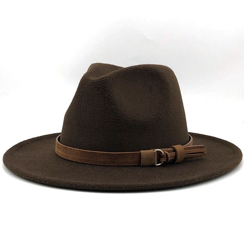 Sombrero fedora Eridian - Elegante banda de cuero