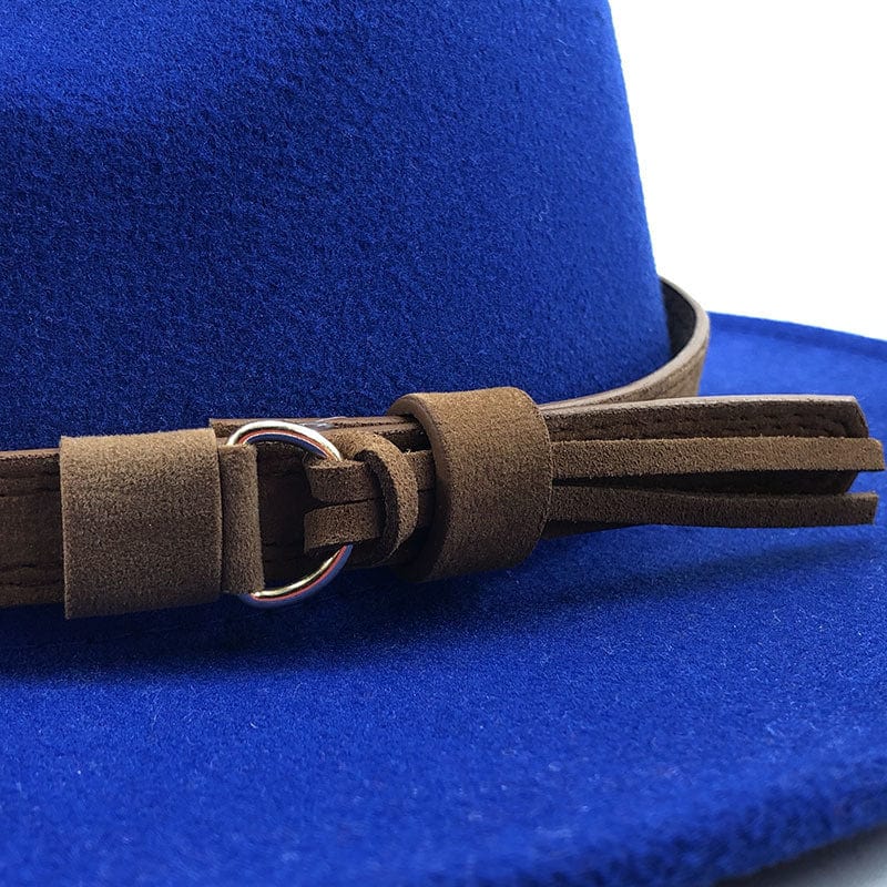 Sombrero fedora Eridian - Elegante banda de cuero