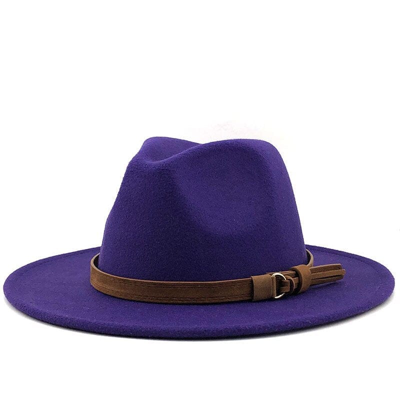 Sombrero fedora Eridian - Elegante banda de cuero