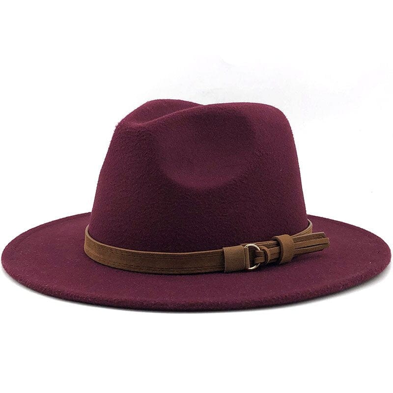 Sombrero fedora Eridian - Elegante banda de cuero