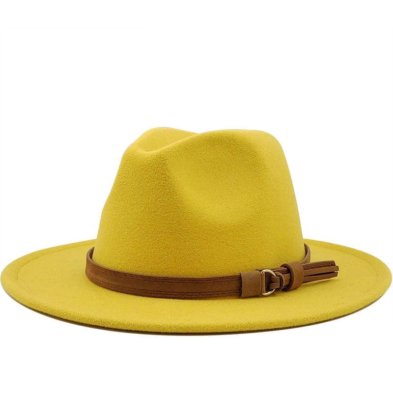 Sombrero fedora Eridian - Elegante banda de cuero