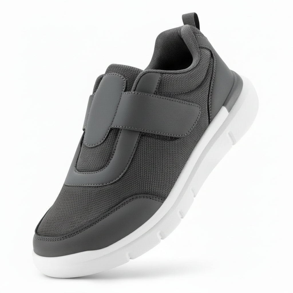 WIDEMED Scarpe da uomo extra larghe — Supporto ortopedico, calzata stabile e confortevole