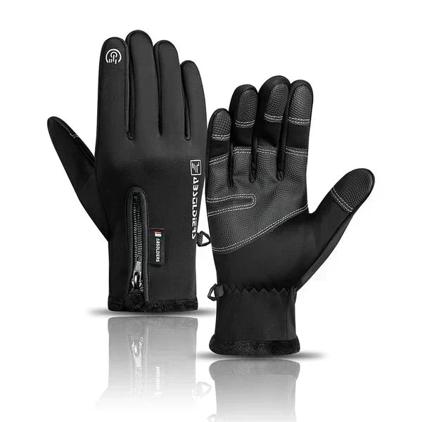 Guantes de invierno — impermeables, aislantes y compatibles con pantallas táctiles