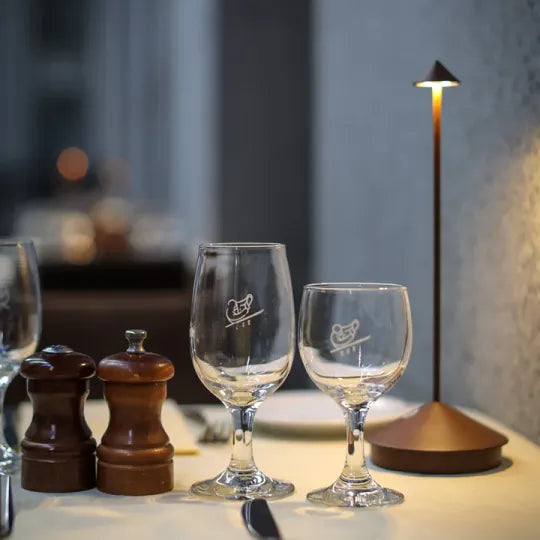 ClarityGlow Wireless LED Table Lamp — Cord-Free Operation & Water-Repellent Design