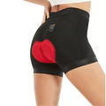 Sykkelshorts for kvinner — 4D-gelpolstring, passform spesielt tilpasset kvinner