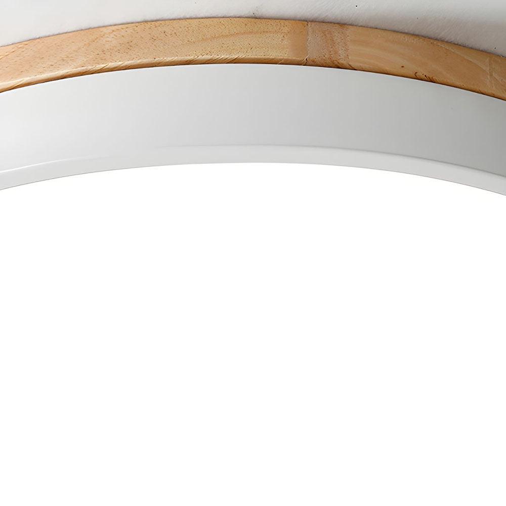 Candeeiro de teto LED redondo, estilo macaron, para quarto, antirreflexo | boxzora