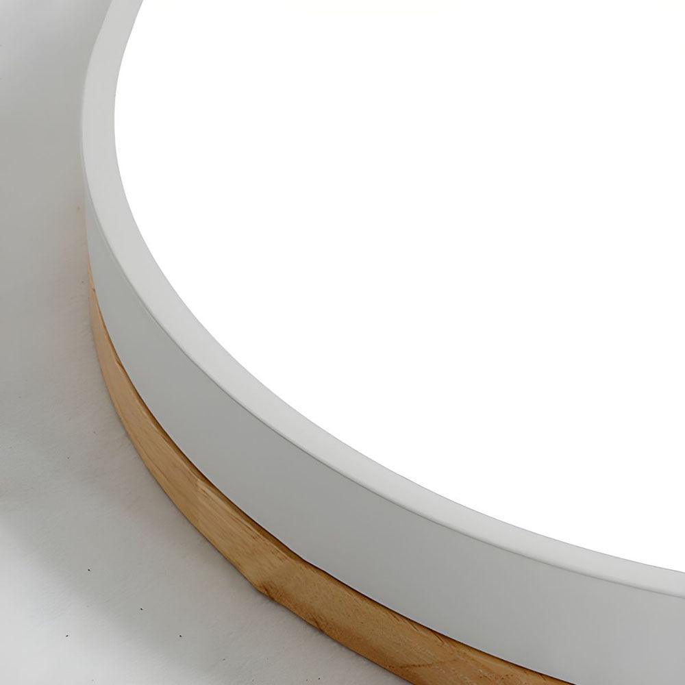 Candeeiro de teto LED redondo, estilo macaron, para quarto, antirreflexo | boxzora