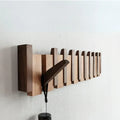 HarmonyCoat pianojassenrek - wandmontage, massief hout, haken