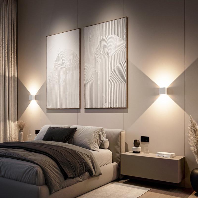 Moderne LED-væglampe fra Garduru — energieffektivt, alsidigt design