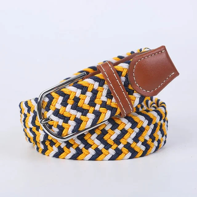 Curea elastică casual multicoloră — confort flexibil și extensibil