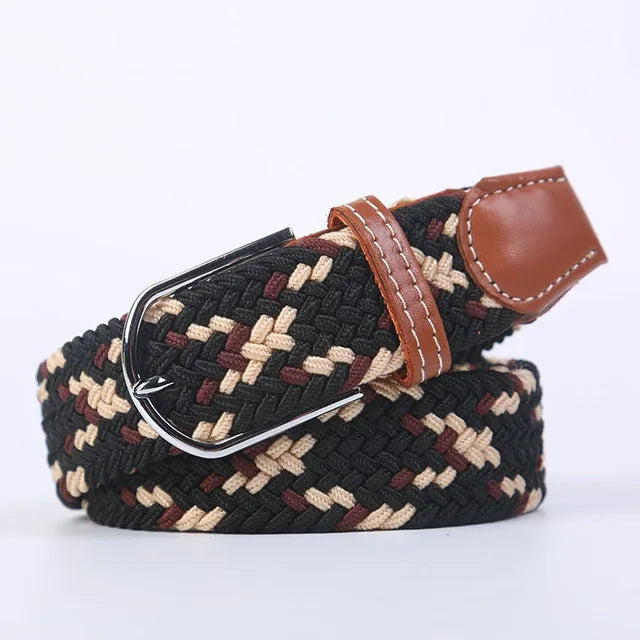 Curea elastică casual multicoloră — confort flexibil și extensibil