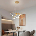 Suspension moderne à anneaux multiples, dimmable, pour salle à manger | boxzora