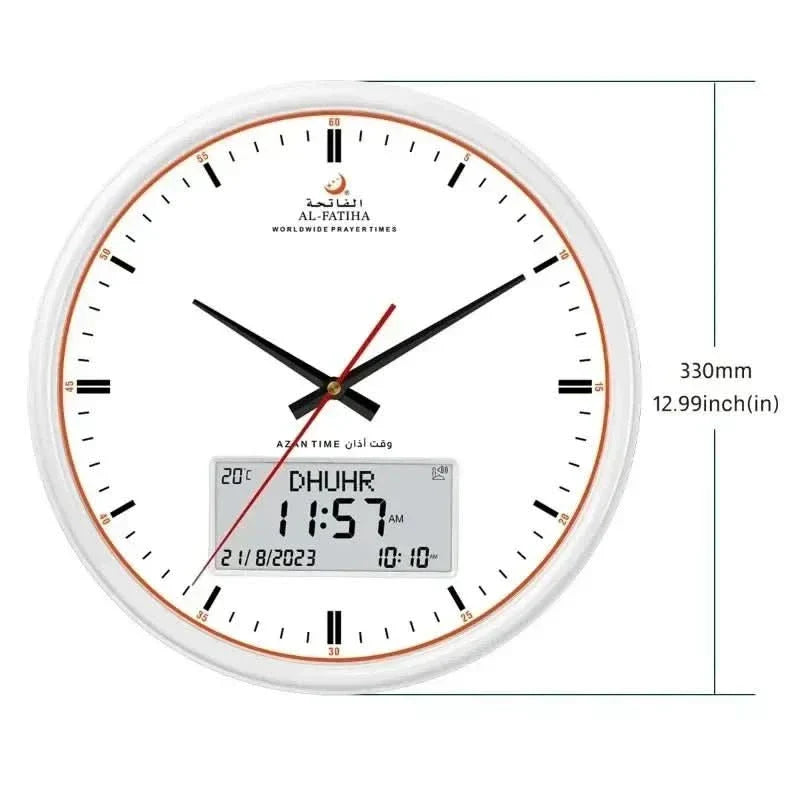 Orologio mondiale per la preghiera Zamora — sveglia dell’azan, 10 opzioni audio